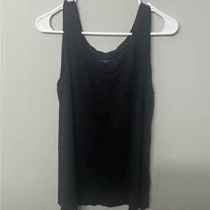 Women’s Eileen Fisher Black Linen Sleeveless Tank Top Size L